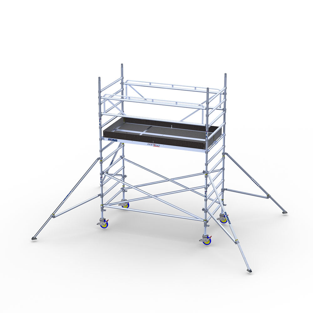 Rullestillads bred Instant Span 300 med 4 meters arbejdshøjde