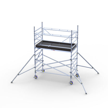 Rullestillads bred Instant Span 300 med 4 meters arbejdshøjde
